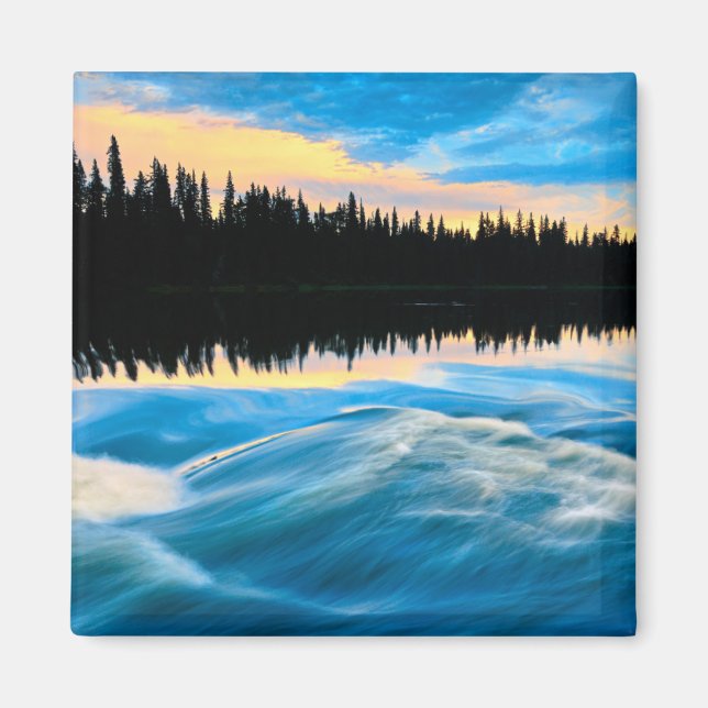 Pisew Falls Provinspark | Kanada Magnet (Framsidan)