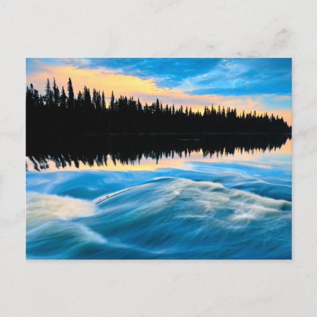 Pisew Falls Provinspark | Kanada Vykort (Framsida)