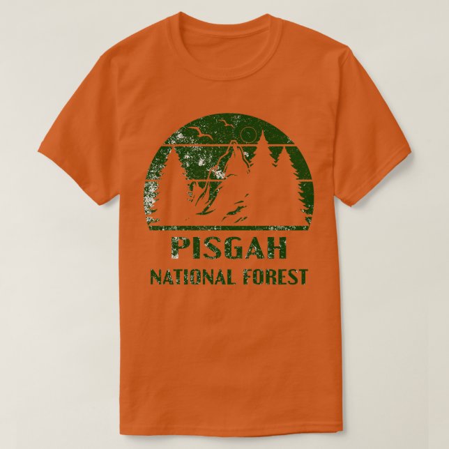 Pisgah National Forest 11 T Shirt (Design framsida)