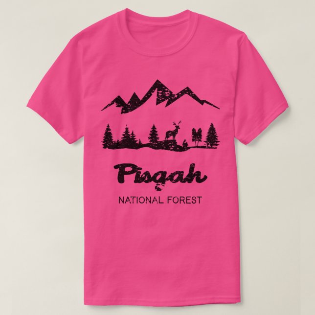 Pisgah National Forest 2 T Shirt (Design framsida)