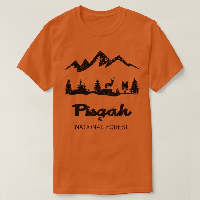 Pisgah National Forest 3 T Shirt (Design framsida)