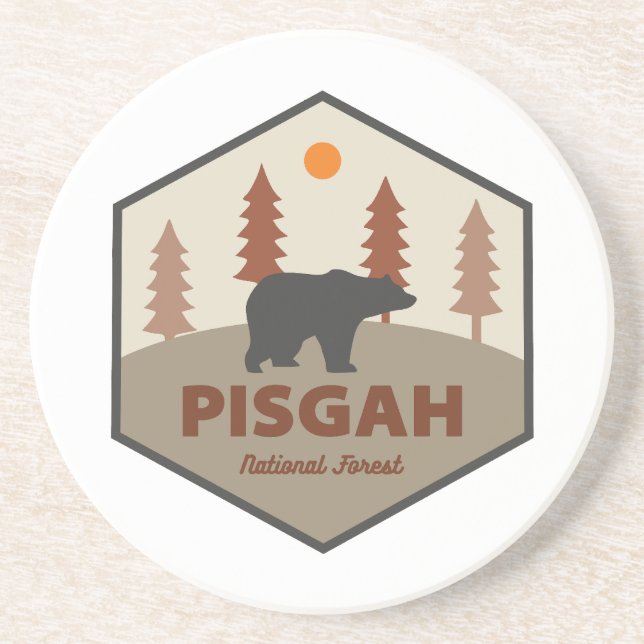 Pisgah National Forest Bear Underlägg (Framsidan)