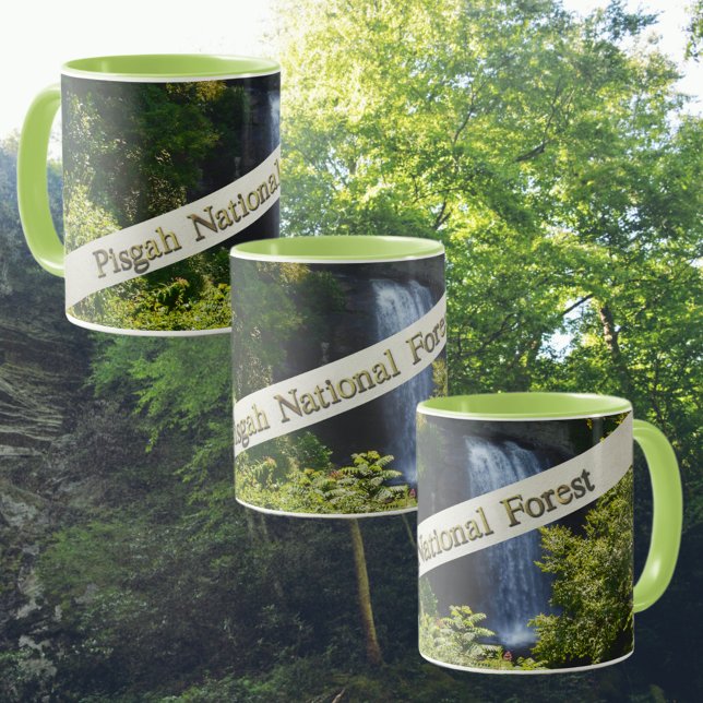 Pisgah National Forest Blue Ridge Mountains Mugg (Skapare uppladdad)