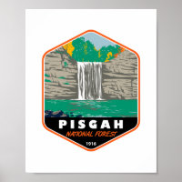 Pisgah National Forest North Carolina Emblem