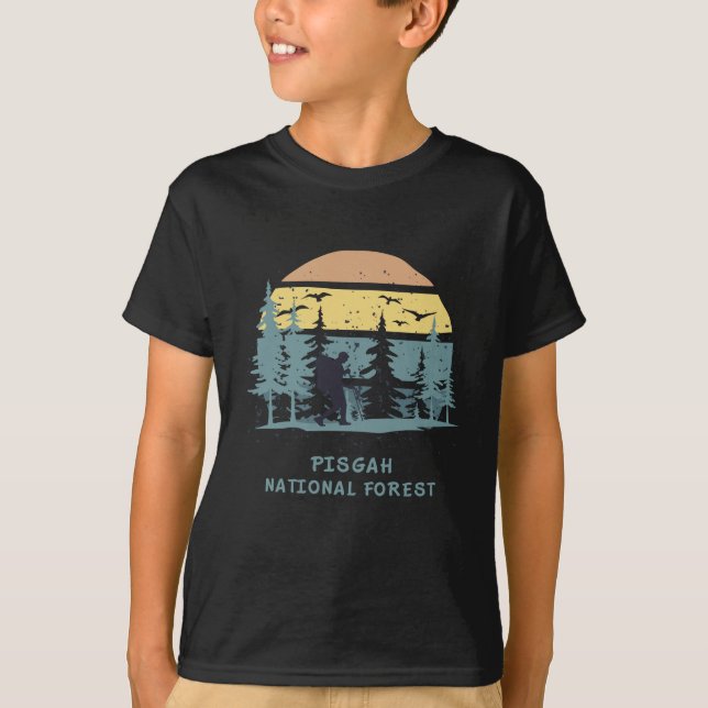 Pisgah National Forest T Shirt (Framsida)