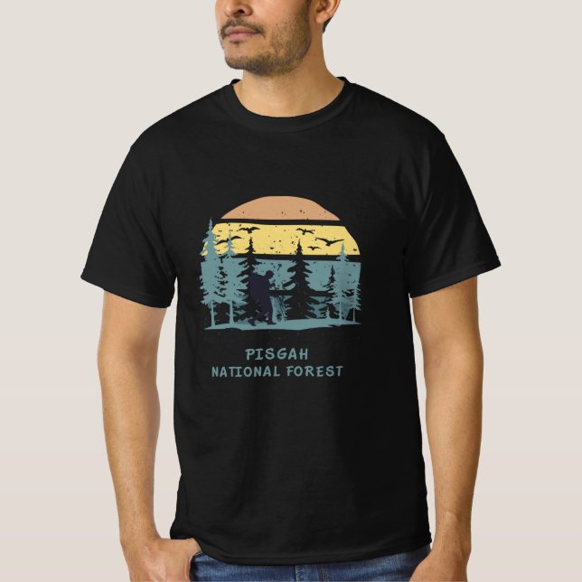 Pisgah National Forest T Shirt (Framsida)