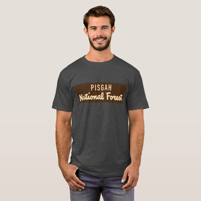 Pisgah nationalskog t-shirt (Hel framsida)