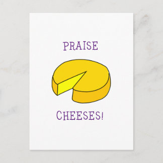 Pising Cheeses Vykort