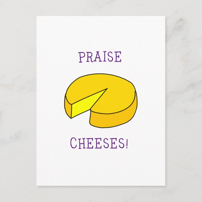 Pising Cheeses Vykort (Framsida)