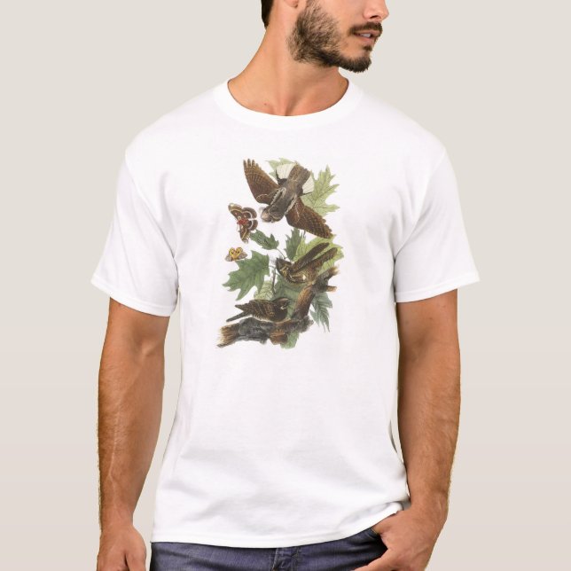 Piska-fattig-ska vid Audubon Tee Shirt (Framsida)