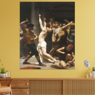 Piskandet av vår herre Jesus Kristus Canvastryck