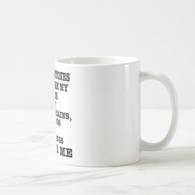 Piskar kedjar tatueringar, & Piercings upphetsar Kaffemugg (Höger)