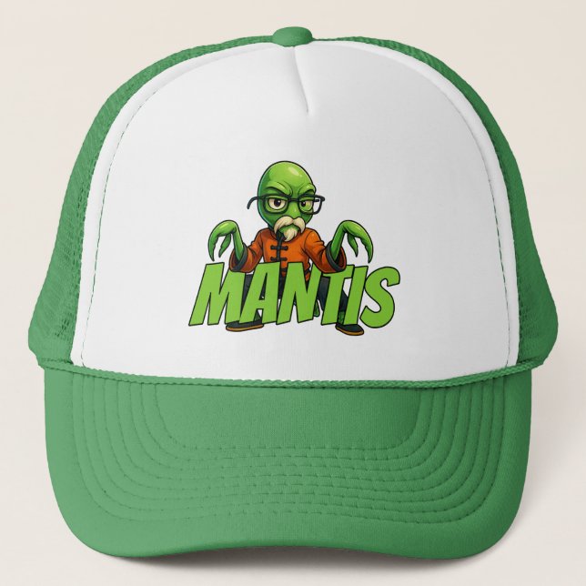 Piskhanden Mantis Truckerkeps av Phil Elmore (Framsida)