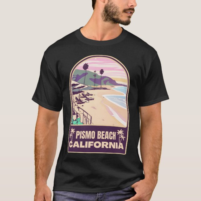 Pismo Beach � Australien � kustjudeel T Shirt (Framsida)