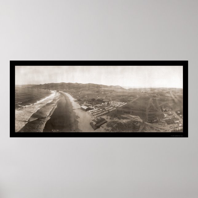 Pismo Beach, CA Photo 1906 Poster (Framsidan)