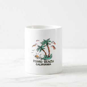 Pismo Beach - California-Colorful Sunset Kaffemugg