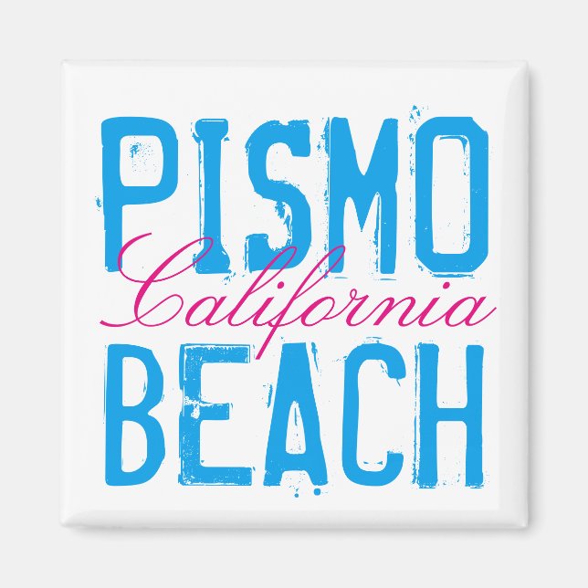Pismo Beach California Magnet (Framsidan)