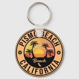 Pismo Beach California Sunset Vacation Souvenirs Nyckelring