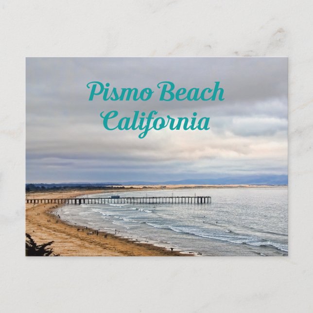 Pismo Beach, California Travel Vykort (Framsida)