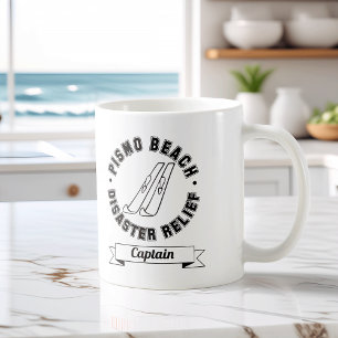 Pismo Beach Disaster Relief kapten Mugg