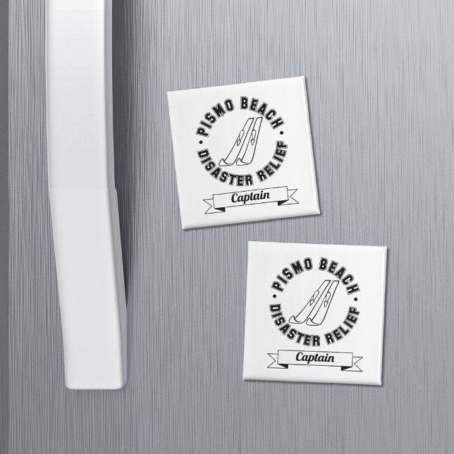 Pismo Beach Disaster Relief Magnet (Skapare uppladdad)
