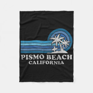 Pismo Beach Kalifornien Familj Sommarlov Vint Fleecefilt
