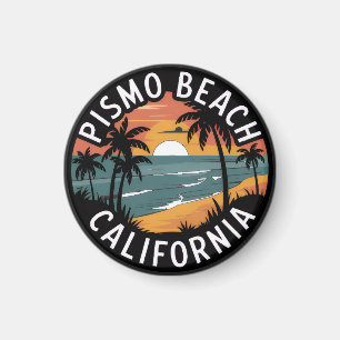 Pismo Beach, Kalifornien Soluppgång Magnet