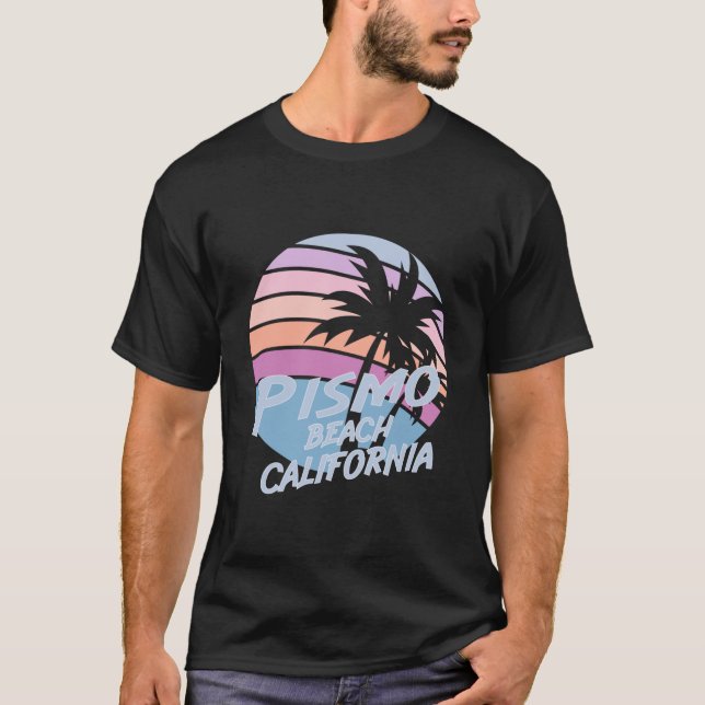 Pismo Beach Kalifornien T Shirt (Framsida)
