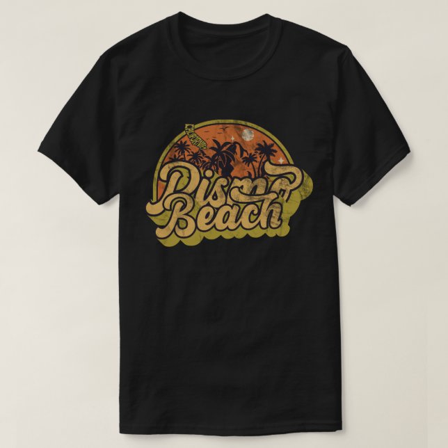 Pismo Beach, Kalifornien T Shirt (Design framsida)