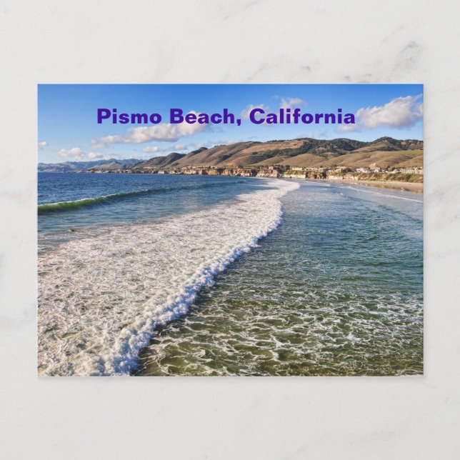 Pismo Beach, Kaliforniens vykort (Framsida)
