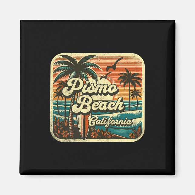 Pismo Beach  Magnet (Framsidan)