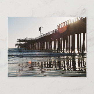 Pismo Beach Pier-vykort Vykort