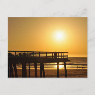 Pismo Pier i Sol Vykort