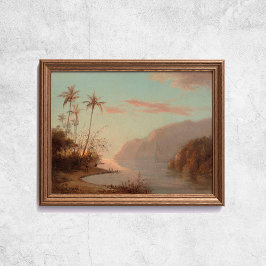 Pissarro Bäck in St Thomas Berömd Art Poster