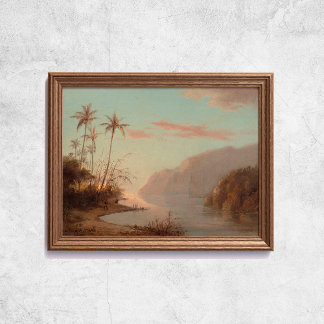 Pissarro Bäck in St Thomas Berömd Art Poster