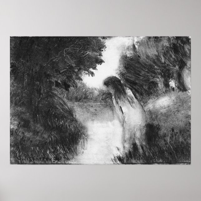 Pissarro - Bag 1894 Poster (Framsidan)