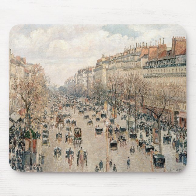 Pissarro - Boulevard Montmartre, eftermiddagen Sol Musmatta (Framsidan)