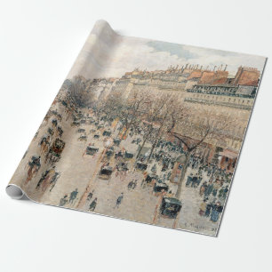 Pissarro - Boulevard Montmartre, eftermiddagen Sol Presentpapper