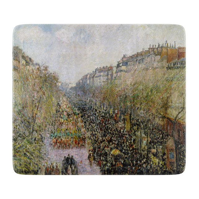 Pissarro - Boulevard Montmartre, Mardi Gras (Framsidan)