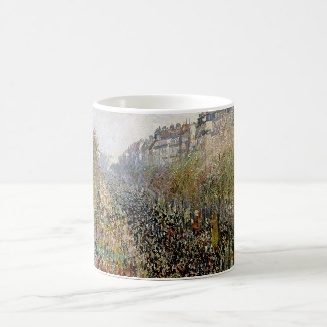 Pissarro - Boulevard Montmartre, Mardi Gras Kaffemugg (Center)