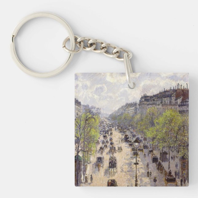 Pissarro - Boulevard Montmartre, Vår (Framsidan)