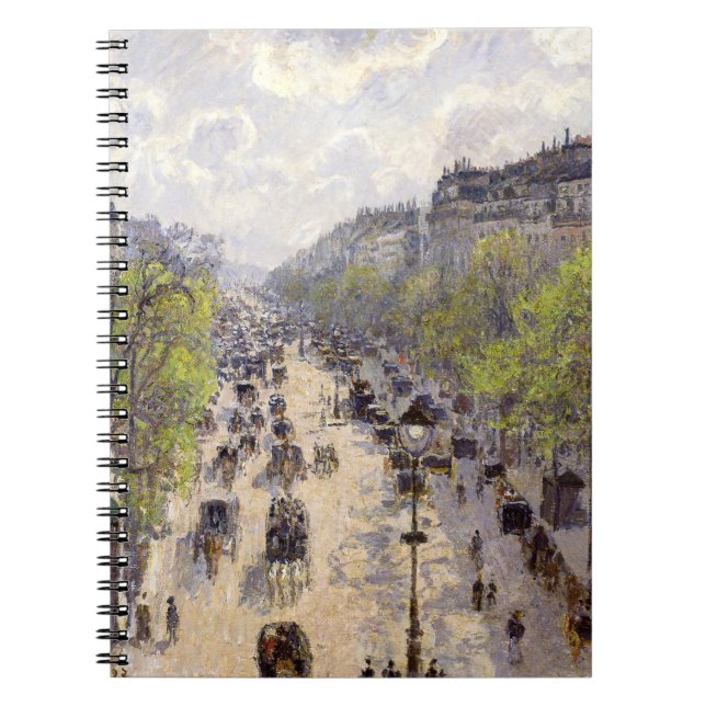 Pissarro - Boulevard Montmartre, Vår Anteckningsbok (Framsidan)