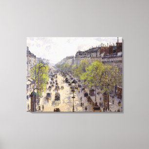 Pissarro - Boulevard Montmartre, Vår Canvastryck