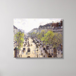 Pissarro - Boulevard Montmartre, vår Canvastryck