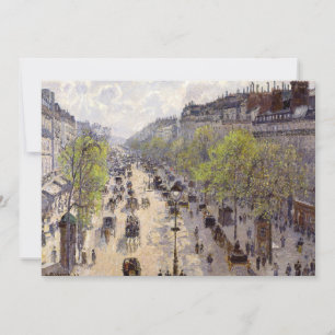 Pissarro - Boulevard Montmartre, Vår Inbjudningar