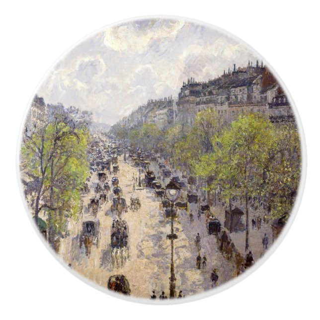 Pissarro - Boulevard Montmartre, Vår Knopp (Framsidan)