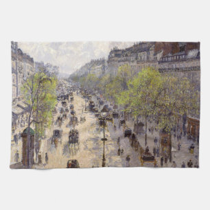 Pissarro - Boulevard Montmartre, Vår Kökshandduk