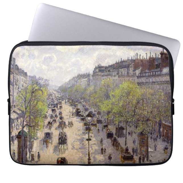 Pissarro - Boulevard Montmartre, Vår Laptop Fodral (Framsidan)