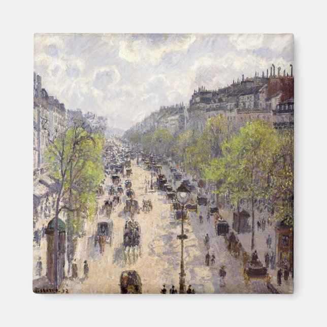 Pissarro - Boulevard Montmartre, Vår Magnet (Framsidan)