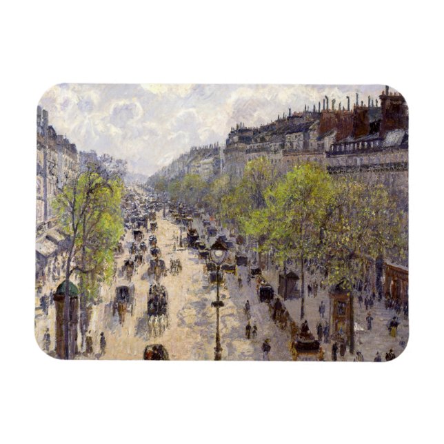 Pissarro - Boulevard Montmartre, Vår Magnet (Horisontell)